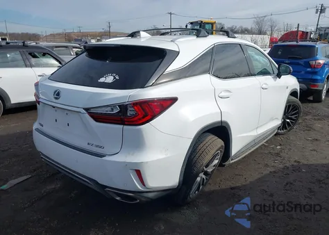 2019 Lexus Rx 350 F Sport z USA, uszkodzony, nr VIN 2T2BZMCA7KC172184